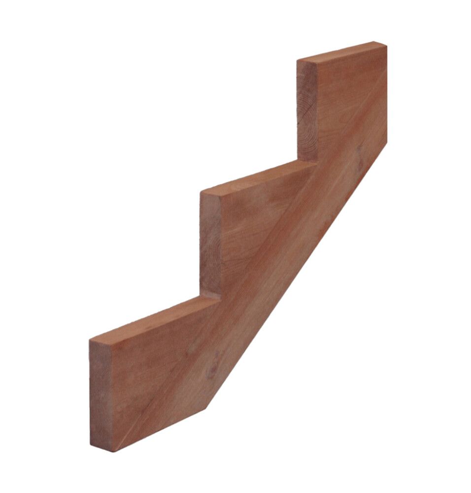 Porrasrunko Hortus 3-askelmaa Painekyllästetty ruskea