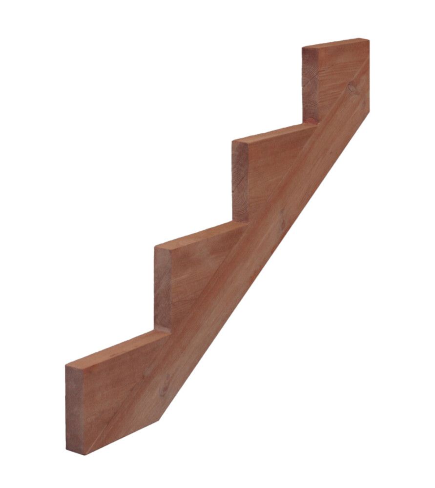 Porrasrunko Hortus 4-askelmaa Painekyllästetty ruskea