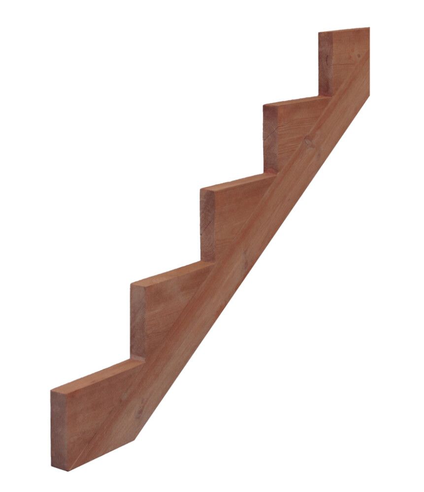 Porrasrunko Hortus 5-askelmaa Painekyllästetty ruskea