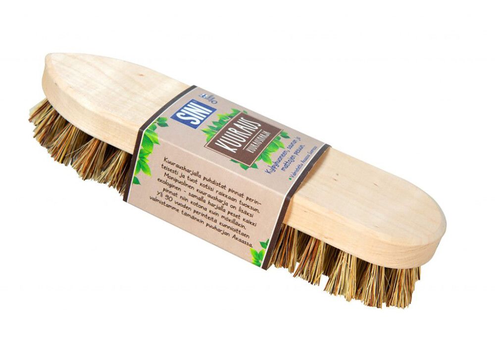 Kuurausharja Sini Luonnonkuitu/Puu