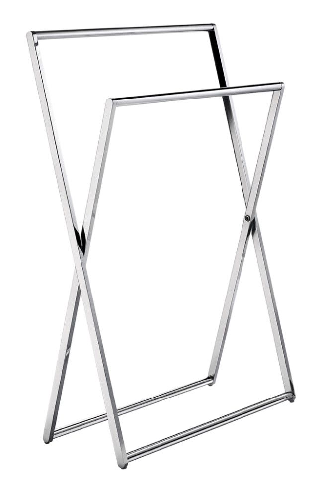 Seisova pyyhetanko Smedbo kromi 60 x 25 x 89 cm