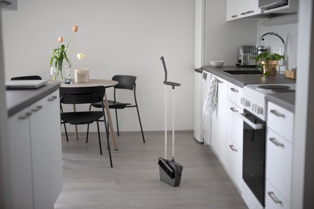 Piilo rikkasetti Sini Lakaisuharja ja rikkalapio Grafiitinharmaa/Valkoinen