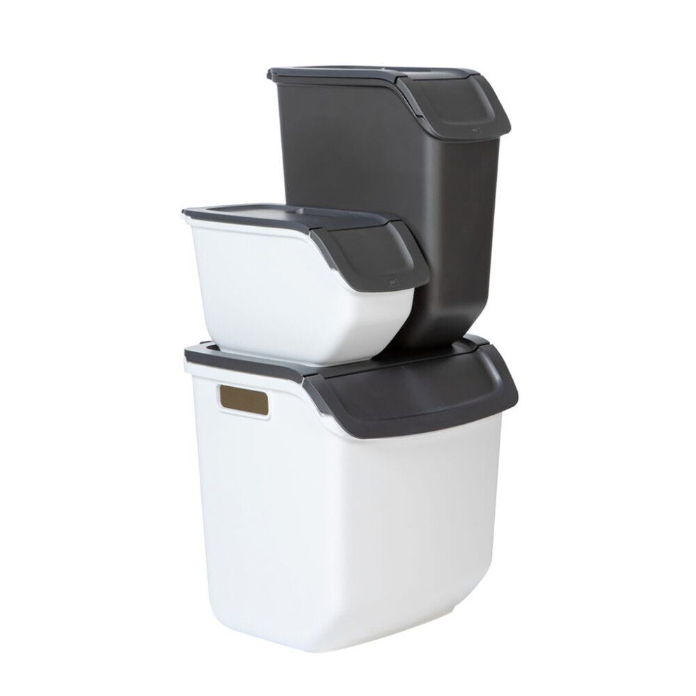 Kierrätysastia Sini Grafiitinharmaa 43 litraa