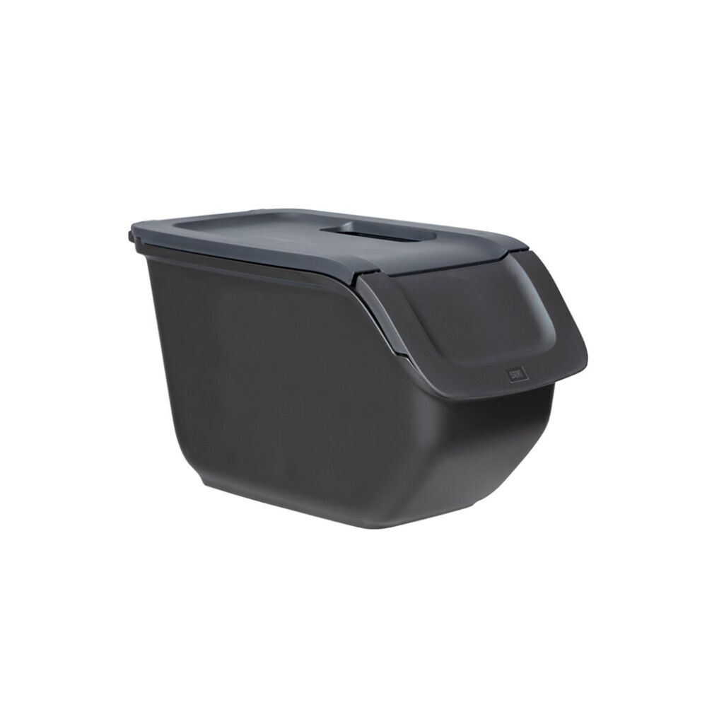 Kierrätysastia Sini Grafiitinharmaa 9 litraa