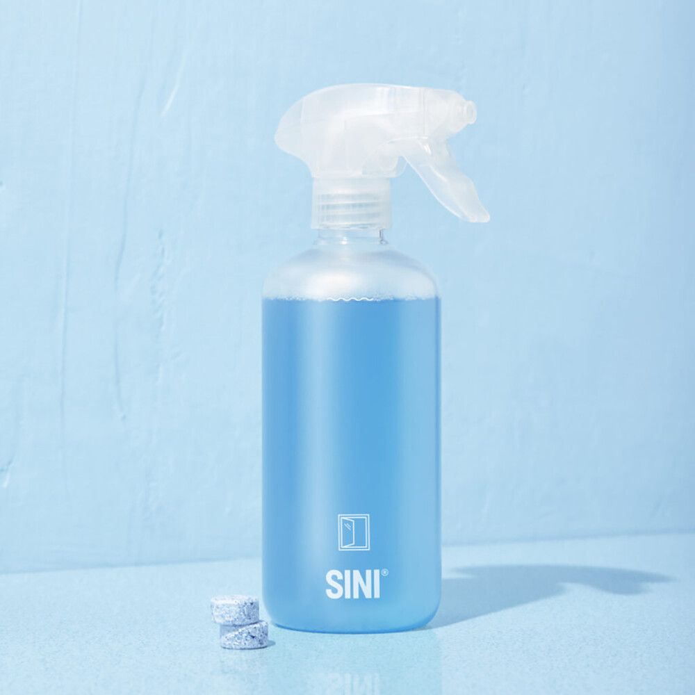 Puhdistusainetabletti Sini Ikkunat Starttipakkaus Merenraikas