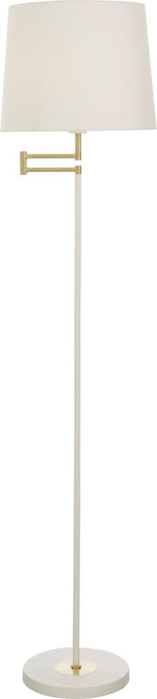 Lattiavalaisin Aneta Birka Valkoinen/Messinki