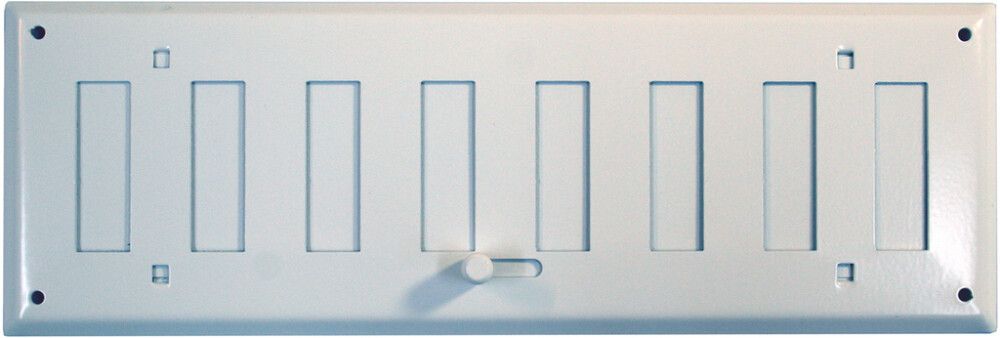 Vapaavirtaussäleikkö FläktGroup HSO 300 x 100 Valkoinen