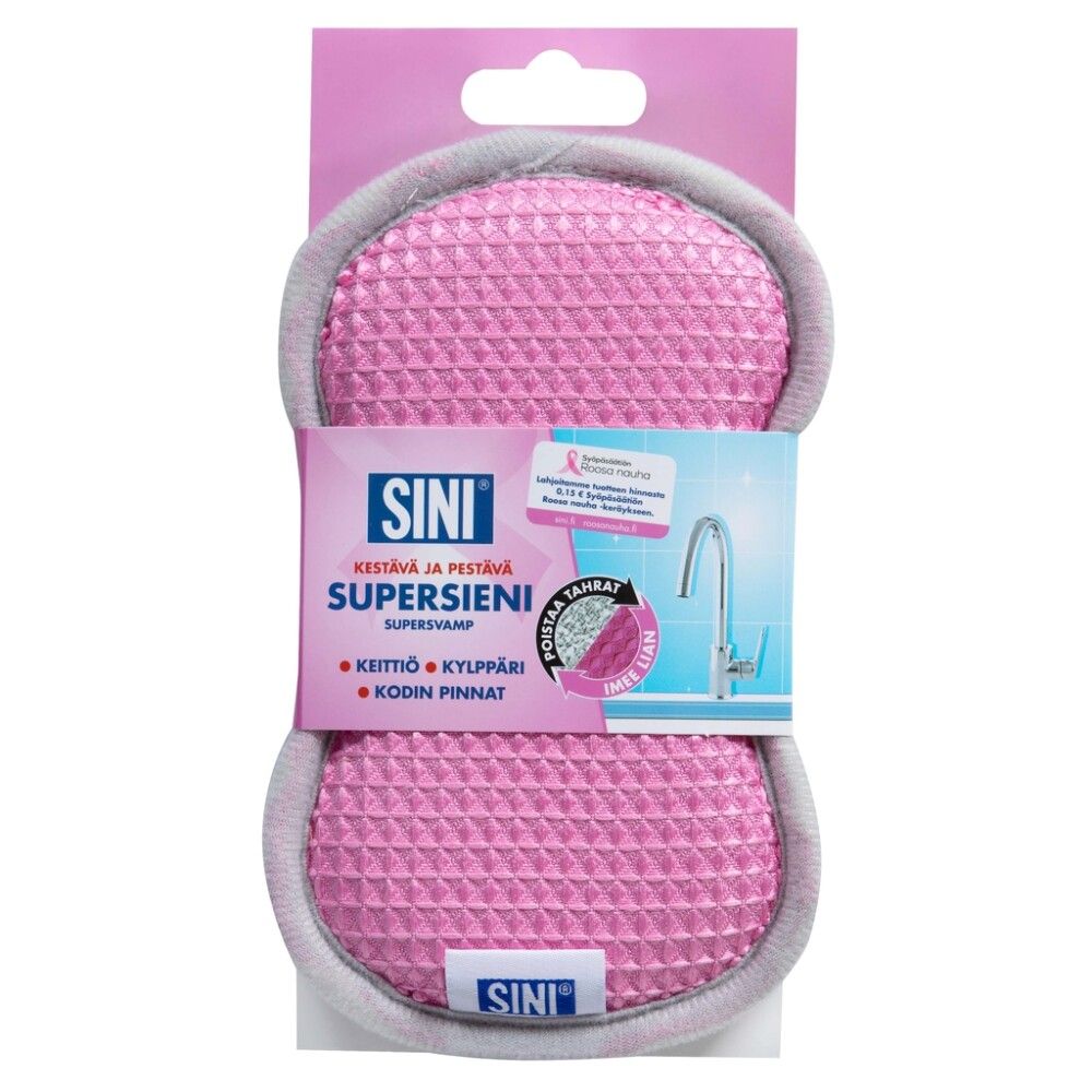 Supersieni Sini Roosa nauha 1,5 x 10 x 19 cm