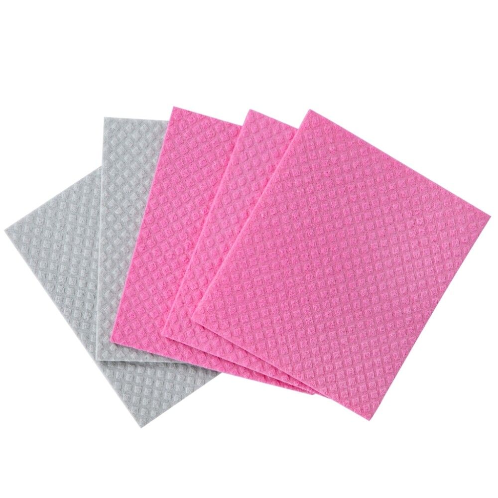 Kostea sieniliina Sini Roosa nauha 18 x 20 cm 5 kpl/pkt