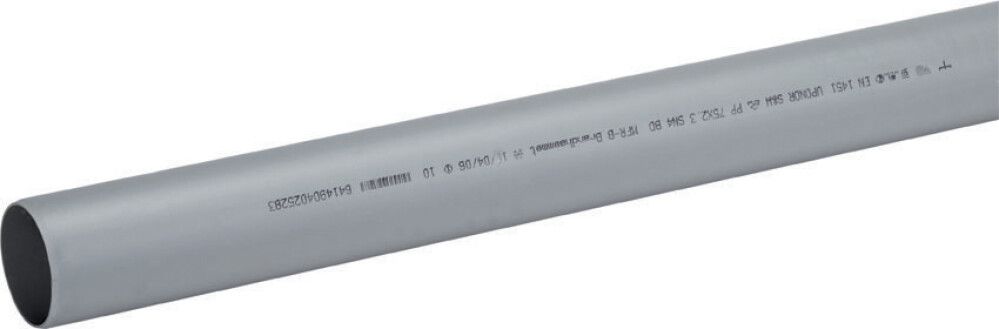 Muhviton putki Uponor 50, 3 m, Harmaa