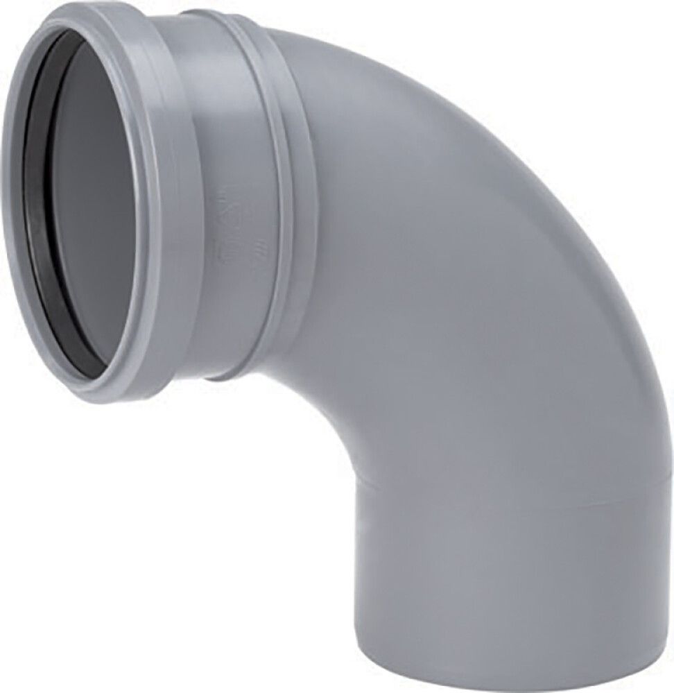 Kulmayhde Uponor 50 x 88,5 Harmaa Pyöristetty