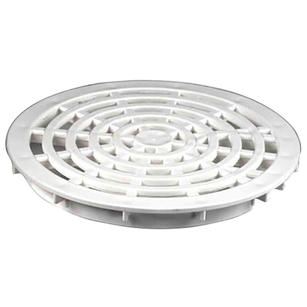 Lattiakaivon kansi matala valkoinen