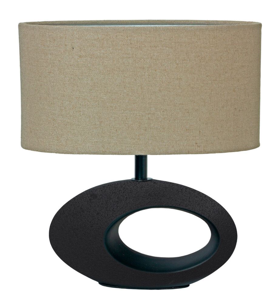 Pöytävalaisin Aneta Olina musta/ruskea 24 cm