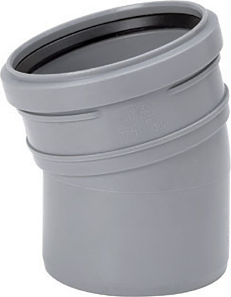 Muhvikulma Uponor 75 x 15°, Harmaa