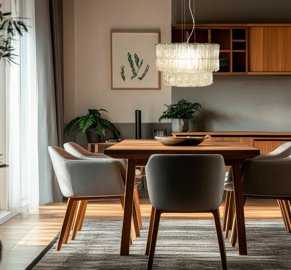 Kattovalaisin Aneta Abelone kromi Ø 47 cm