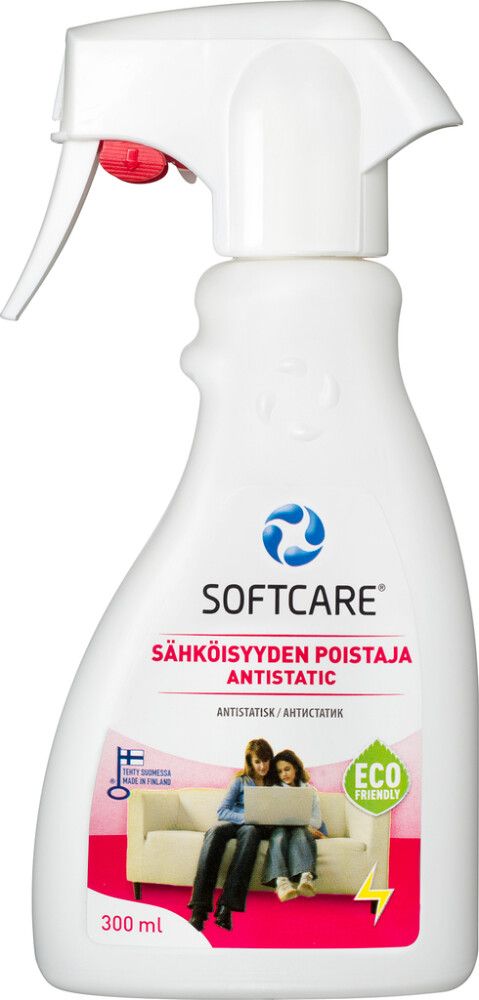Sähköisyyden poistaja Softcare 300 ml