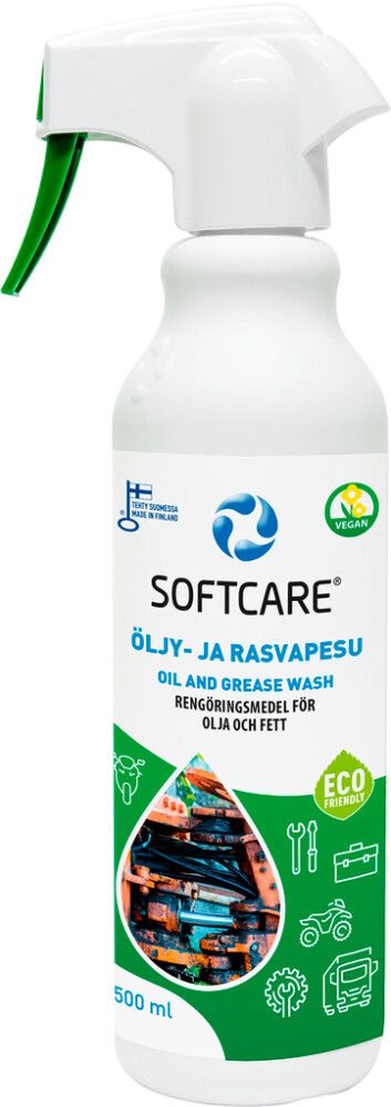 Öljy -ja rasvapesu Softcare 0,5 l
