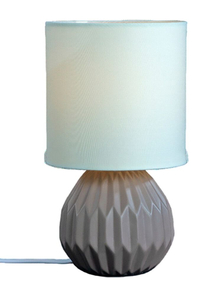 Pöytävalaisin Aneta Charlotte Ø 13 x 23 cm Ruskea