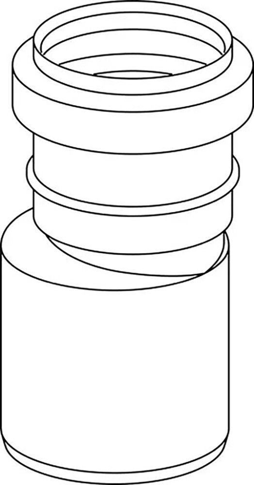 Supistusyhde Uponor HTP 50-40 Valkoinen