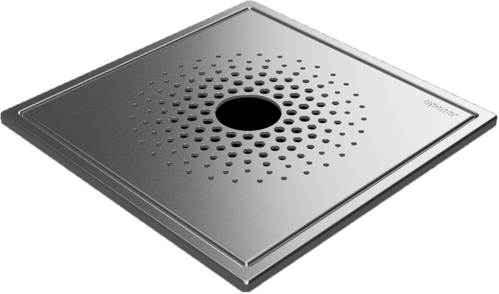 Lattiakaivonkansi Uponor Drain Elegant 197 x 197 mm putkiläpivienti