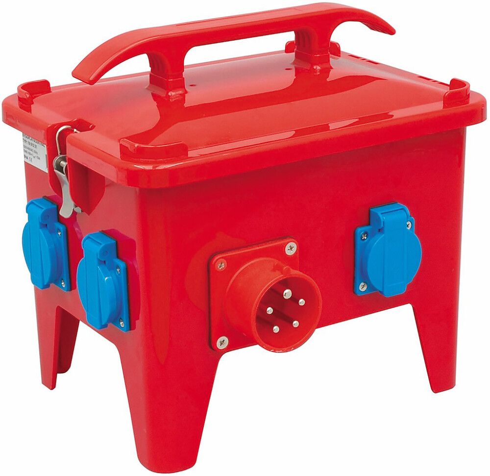 Pinottava Työmaakeskus Malmbergs Vikavirtasuoja 16A 290 x 300 x 280 mm