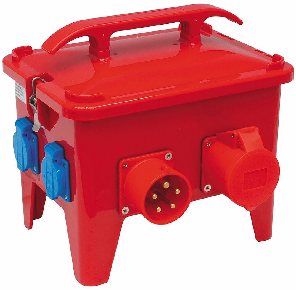 Pinottava työmaakeskus Malmbergs vikavirtasuoja 32A 290 x 300 x 280 mm