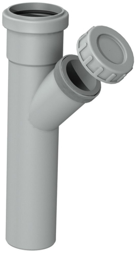 Puhdistusyhde Prevex 12560 Harmaa DN 50