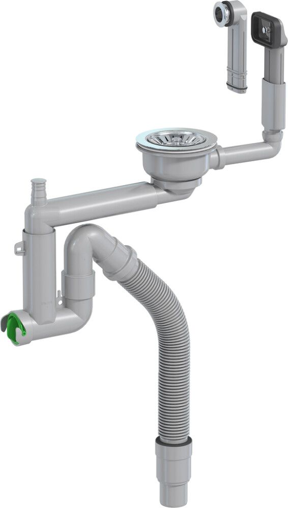 Keittiövesilukko Prevex Smartloc 1-altainen 114 mm