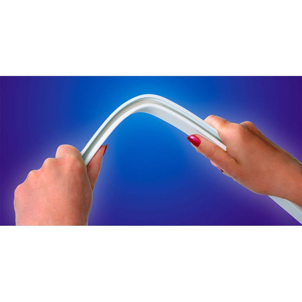 Suihkuverhokisko Pisla Flexi 300 cm