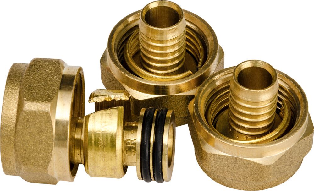 Jakotukin liitinsarja PEX Gelia 15 x 2,5 mm 3 kpl/pss