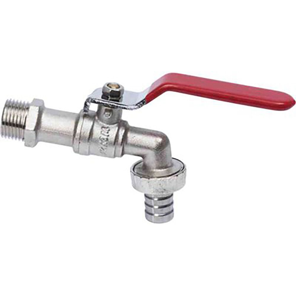 Pallolaskuhana R20 Gelia letkuliittimellä Kromi 3/4"