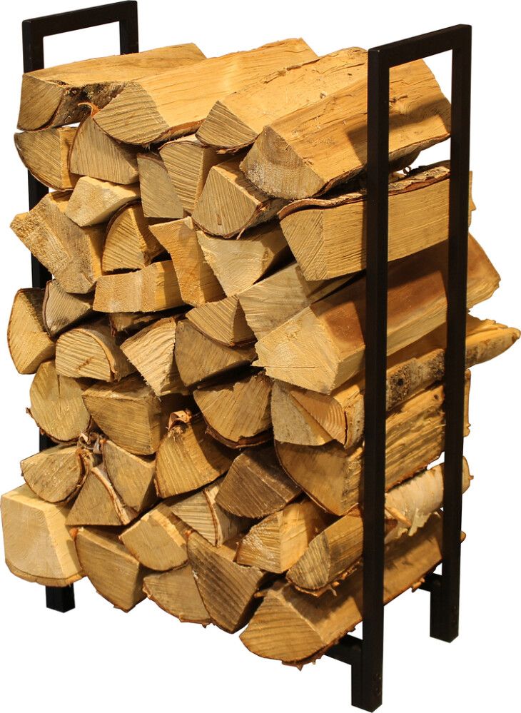 Halkoteline Pisla HTT Suora musta 51 x 23 x 82 cm