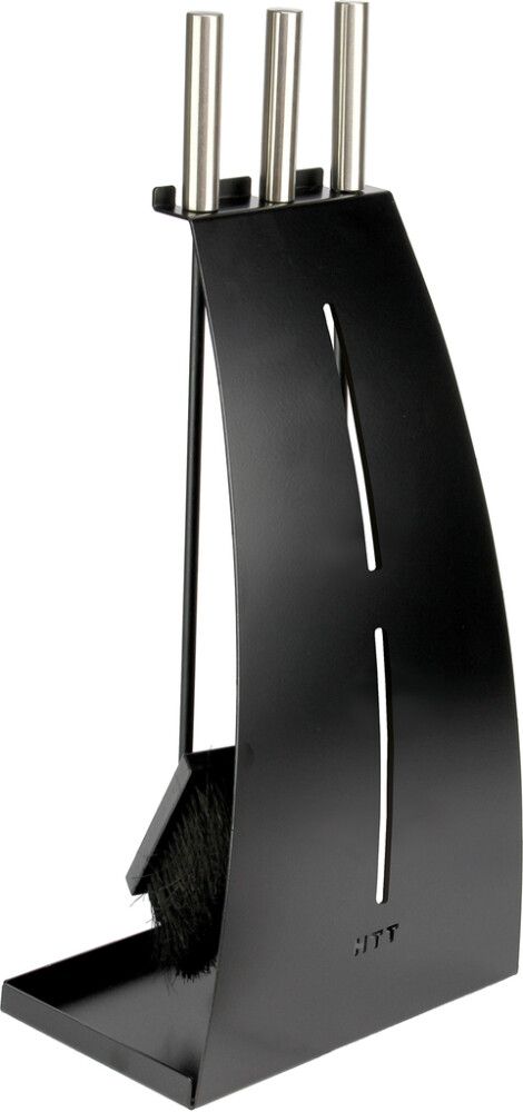 Takkasetti Pisla HTT Kelo musta 25 x 16 x 56 cm