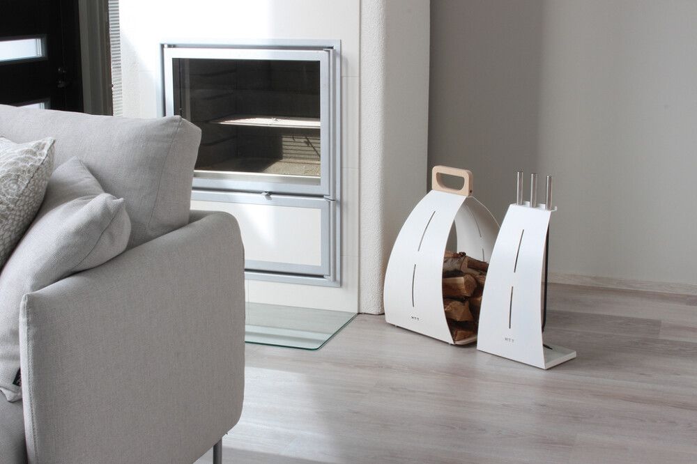 Puunkantoteline Pisla HTT Kelo Valkoinen