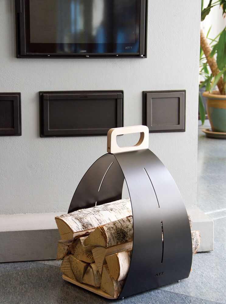 Puunkantoteline Pisla HTT Kelo Musta