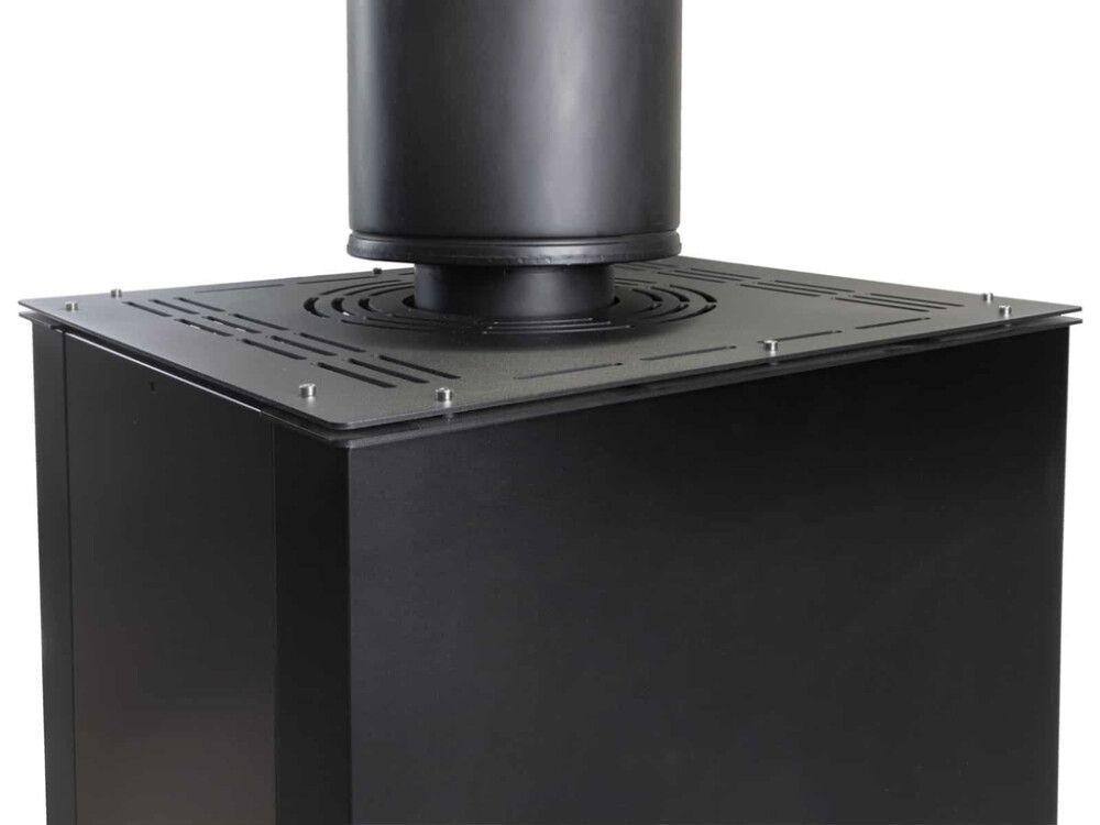 Eristämätön hormiliitosputki Pisla HTT Musta 250 mm / Ø 150 mm