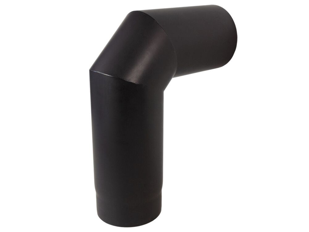 Eristämätön hormiliitosmutka HTT Musta 90° Ø150 mm