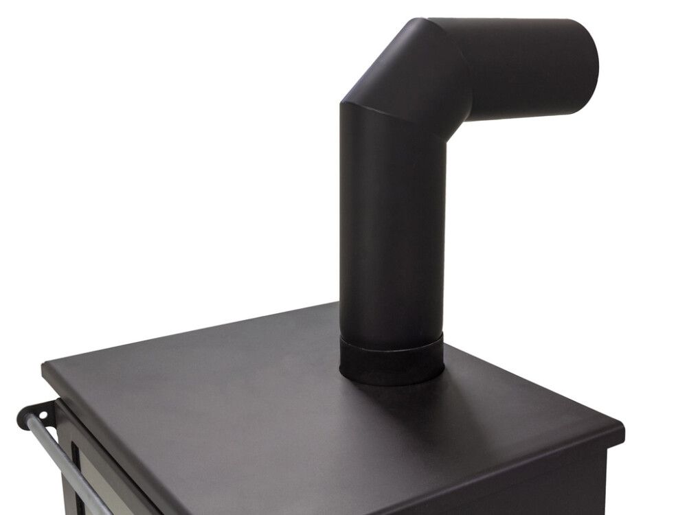 Eristämätön hormiliitosmutka HTT Musta 90° Ø115 mm