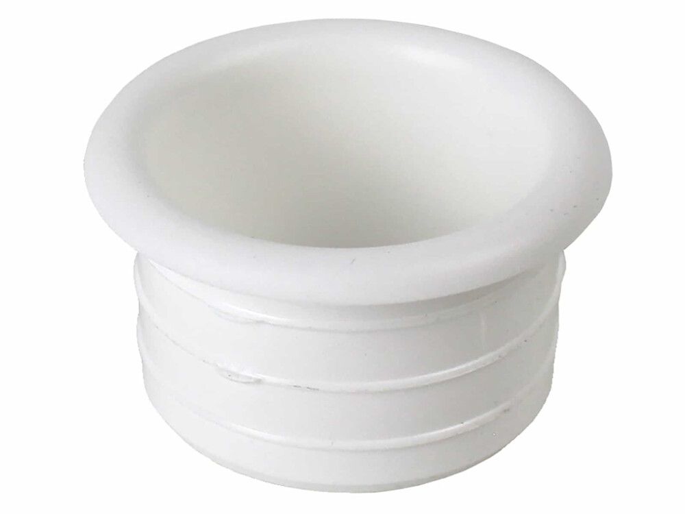 Reikätulppa Pisla valkoinen Ø 28 mm 2 kpl/pussi