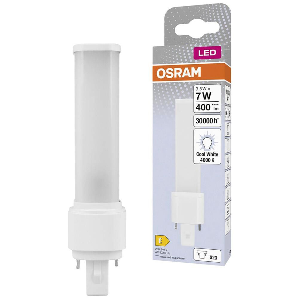 Pistokantalamppu Osram Dulux S7 G23 400 lm 4000 K