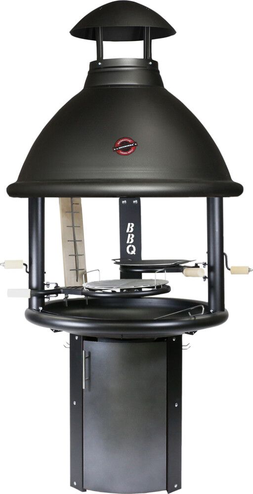 Kotakeittiö Muurikka BBQ 80 korkea musta