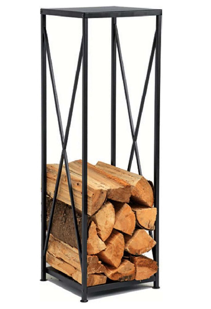 Halkoteline HTT musta 34 x 34 x 111 cm