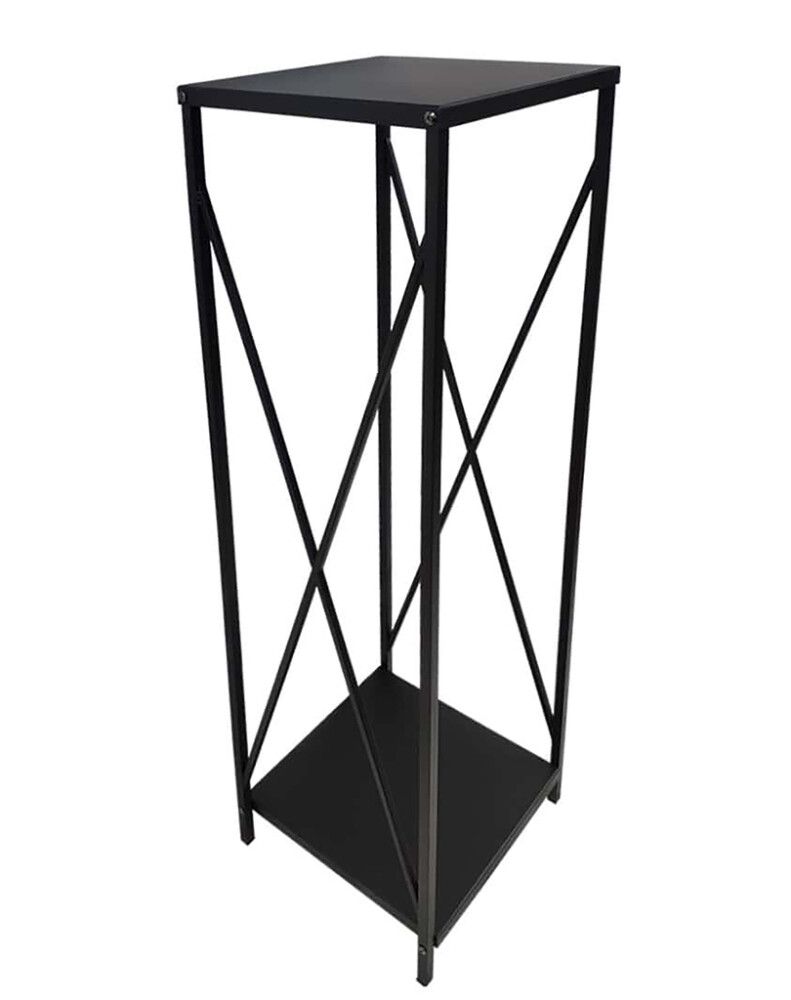 Halkoteline HTT musta 34 x 34 x 111 cm