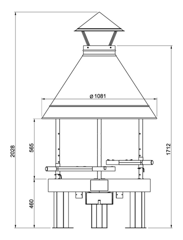 Kotakeittiö Muurikka 100 matala