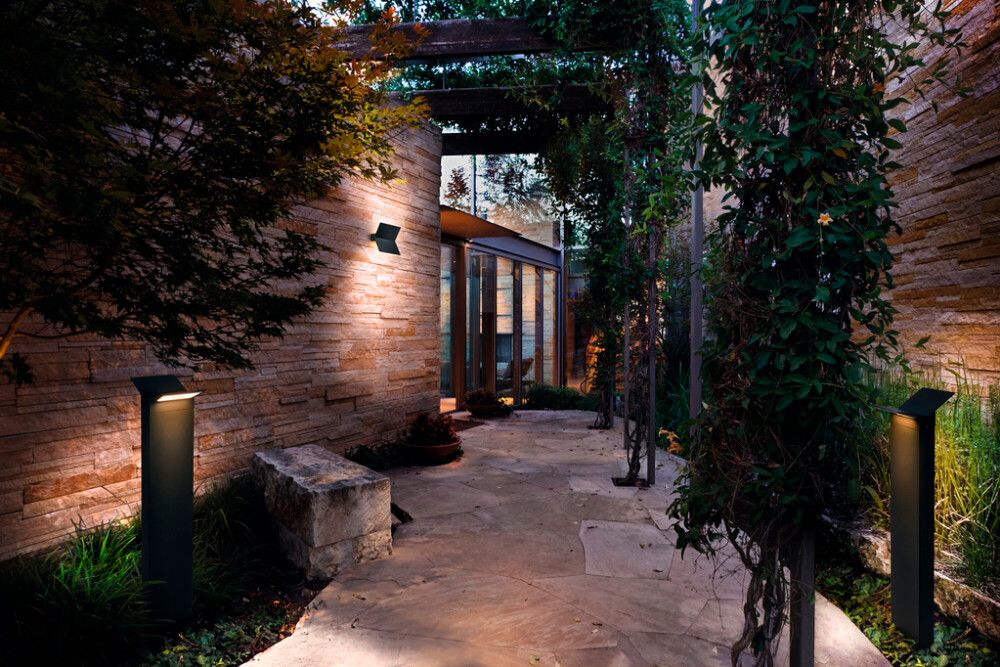 LED-ulkoseinävalaisin Osram Endura Bat tummanharmaa 16,9 x 17,7 IP44