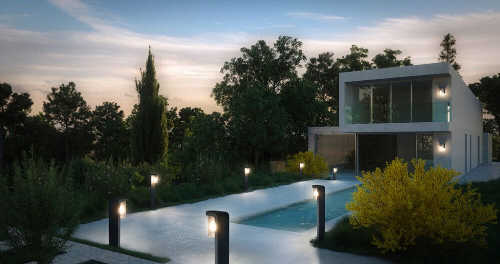 Ulkoseinävalaisin Osram Endura Cascade tummanharmaa/kirkas 18 cm IP44