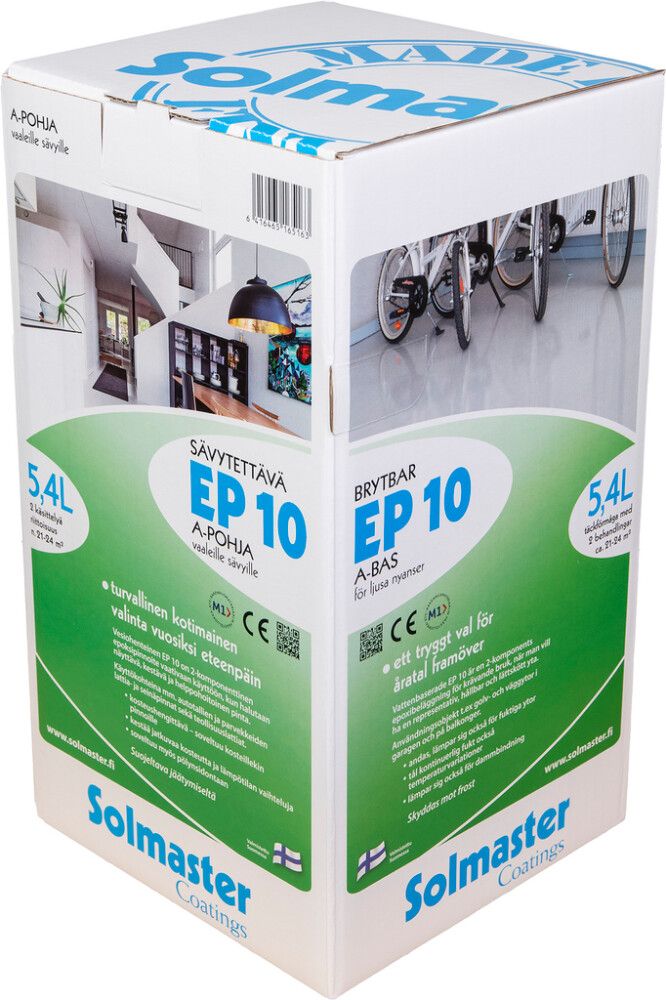 Epoksipinnoite Solmaster EP10 A-pohja 5,4 l