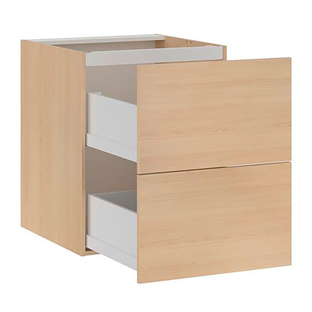 Alakaappi Temal vaalea tammi 80 x 58 x 72 cm