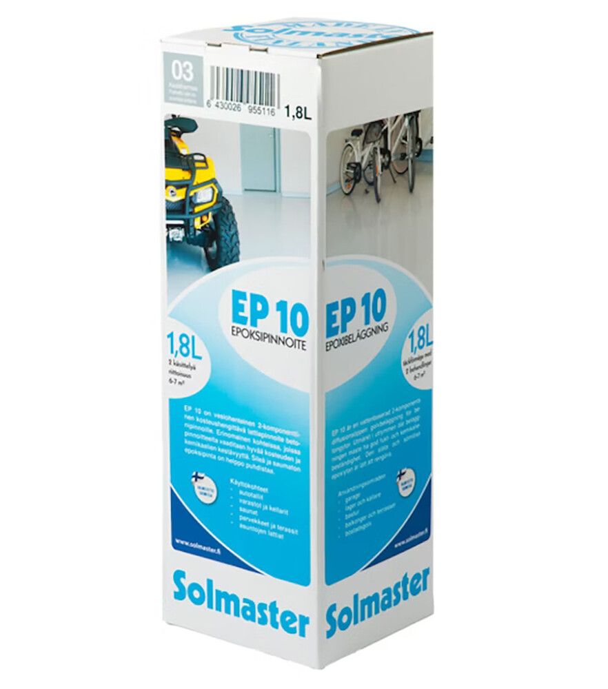Epoksipinnoite Solmaster EP10 03 keskiharmaa