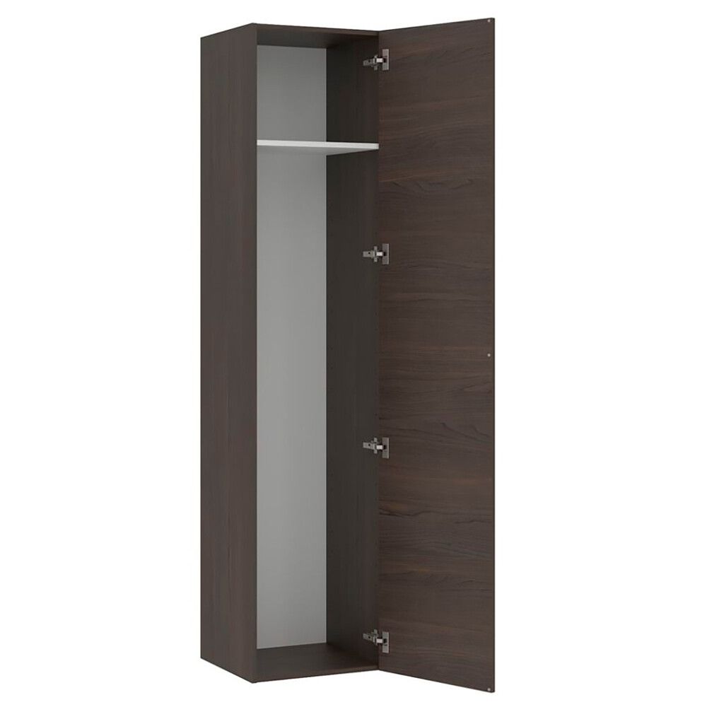 Korkeakaappi Temal 1 ovi oikealla ruskea saarni 50 cm